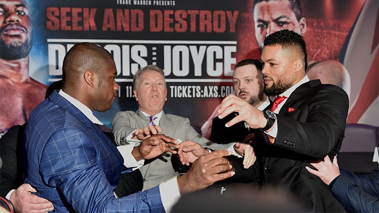 The Big Question: What will happen when Daniel Dubois and Joe Joyce clash on April 11?