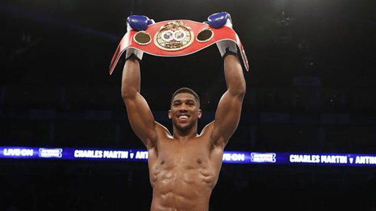 Anthony Joshua favourite to win Sports Personality of the Year