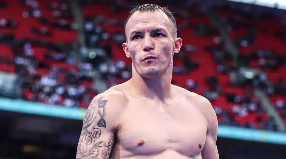 Josh Warrington wins a wide decision over Asad Asif Khan in Sheffield