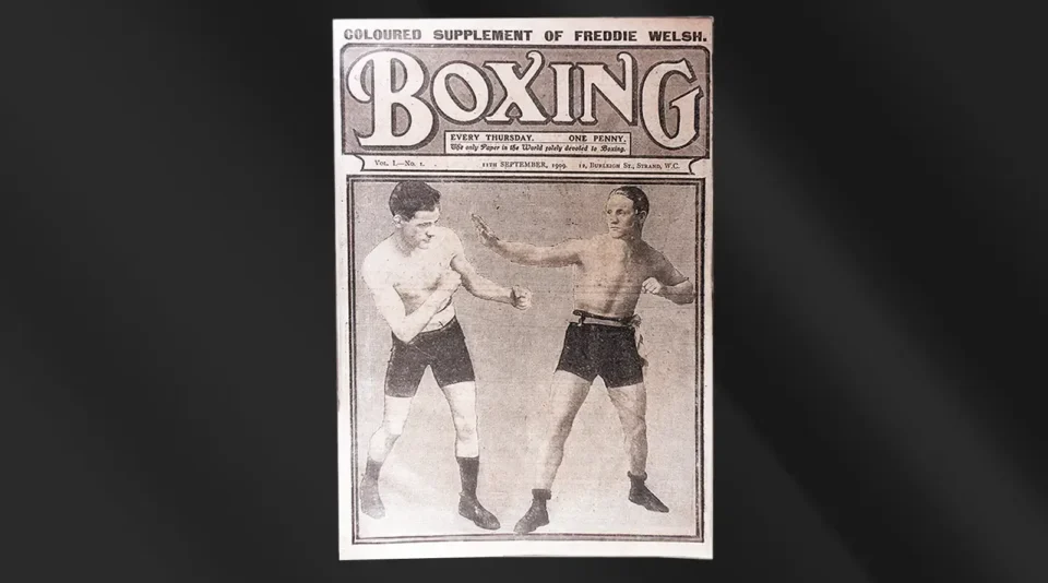 Looking back at Boxing News’ first edition almost 116 years ago