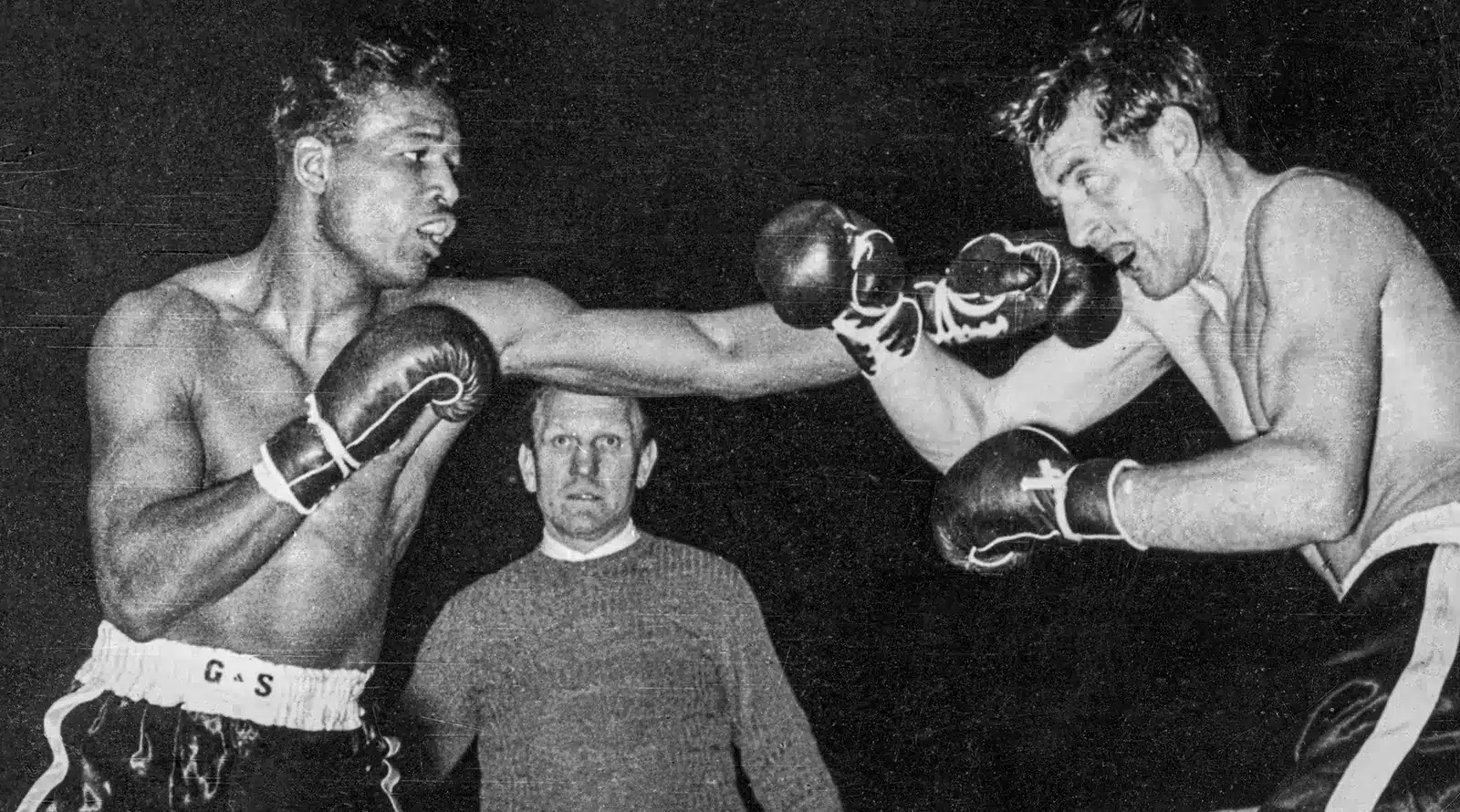 sugar ray robinson vs. hans stretz